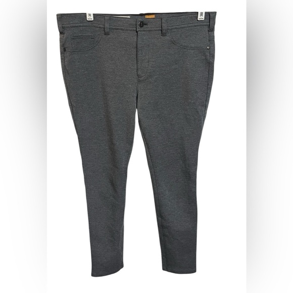 Pilcro and the Letterpress Serif Gray Pants Sz 32 - Picture 1 of 10